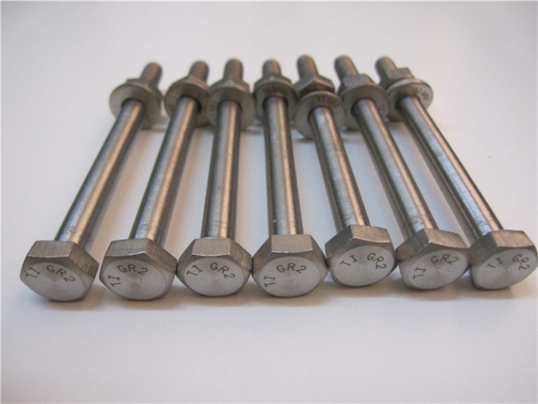 terbaik qulity hex kepala din933 titanium bolt gr2 untuk dijual