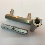custom made long un-standard female threaded spacer hex coupling nut
