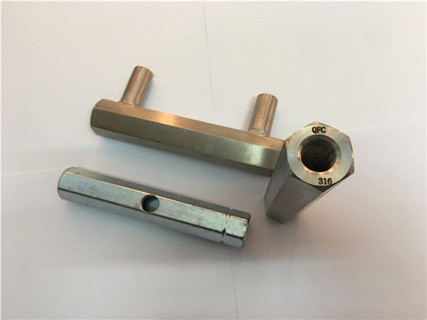 custom made long un-standard female threaded spacer hex coupling nut