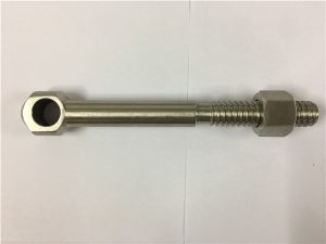 No.46-Eye Screw bolt dengan nut stainless steel