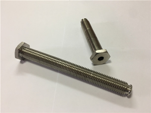pembekal titanium pengikat dijual ti6al4v gr5 titanium roda bolt atau perkakasan lain