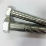 sejuk / panas ditempa hex kepala bolt a4-80 din931