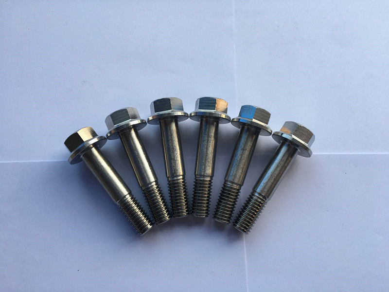 din 7504 super duplex f55 keluli tahan karat heksagon flange kepala self-drilling screw