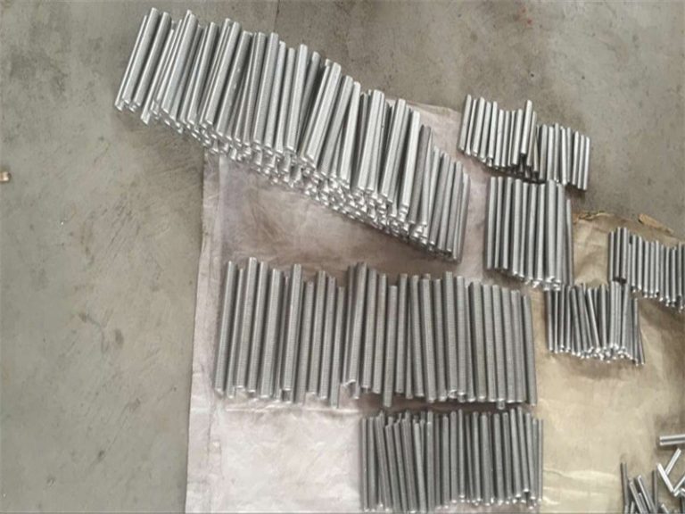 inconel 718 625 600 601 ketuk hex stud bolt dan pengikat kacang M6 M120