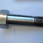 super duplex stainless steel din931 half threaded hex bolt