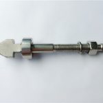 bolt brek cakera titanium dengan pencuci cawan dan kon